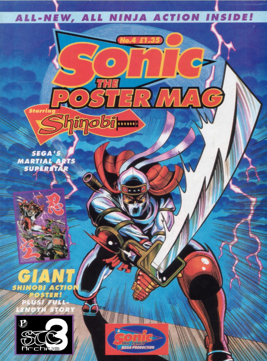 Sonic the Poster Mag - Issue #04 Comic cover page